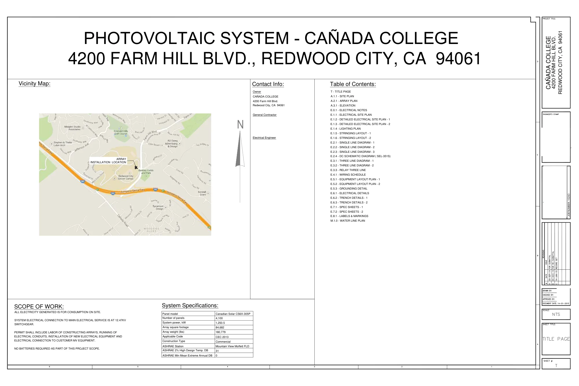 Drawing sheet 1 of 29