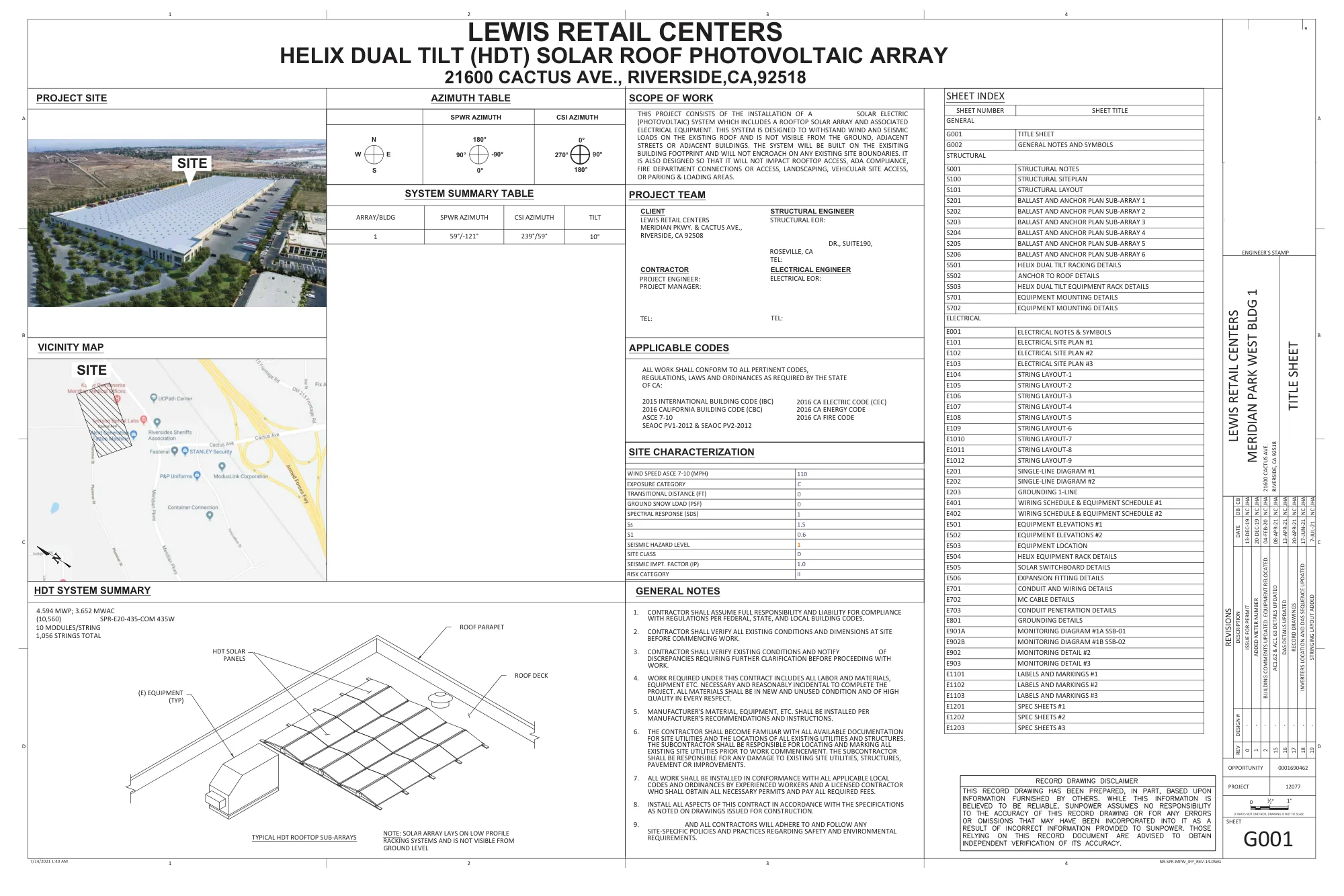 Drawing sheet 1 of 54